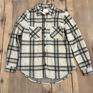 Casa Cabana Plaid Button-Up Shirt